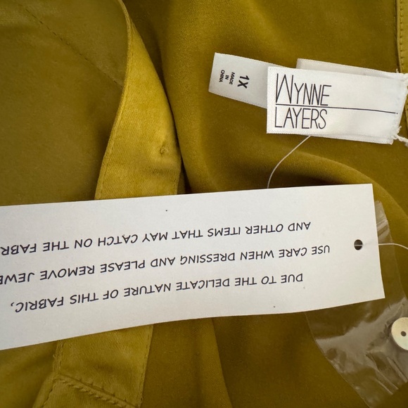 Wynn Layers Satin Shirt - Picture 3 of 3